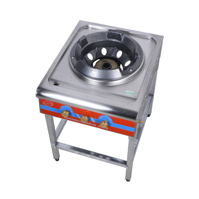 Free Standing Gas Stove Strong Flame Gas Stove Stainless Steel Body Cast Iron Burner