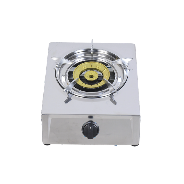 White Stainless Steel Top Panel Burner K-SS1141