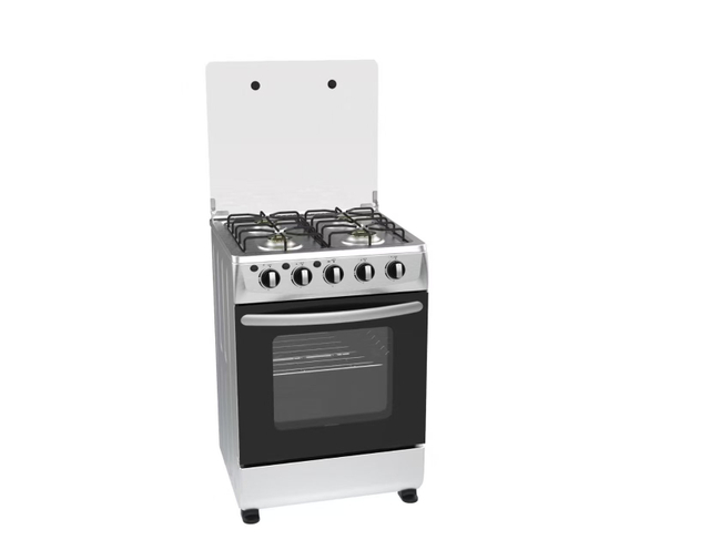 New Model Full Stainless Steel 4 Burner Gas Free Standing Cooker Stove with Oven for Kichen Using