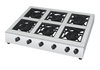 WH6 Manufacturer Gas Stove 6 Burner Stainless Steel Commercial Stove